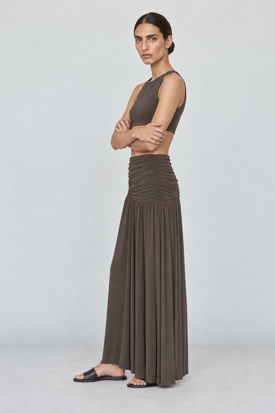 Tanya 2.0 — #4F443F — Left side · #4F443F