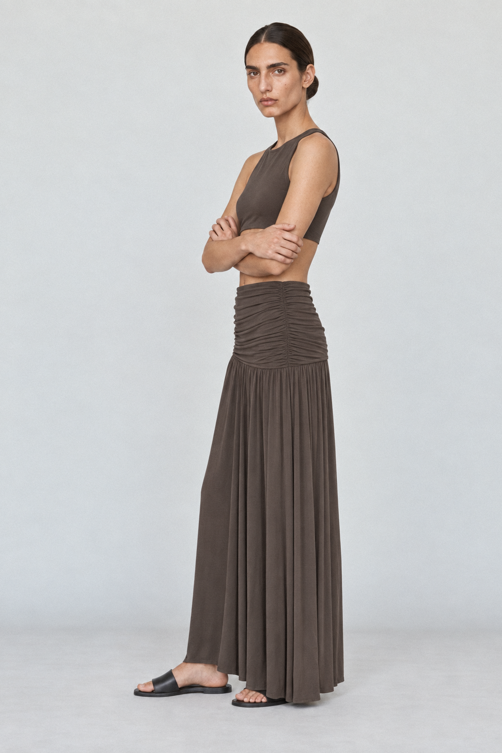 Tanya 2.0 — #4F443F — Left side · #4F443F