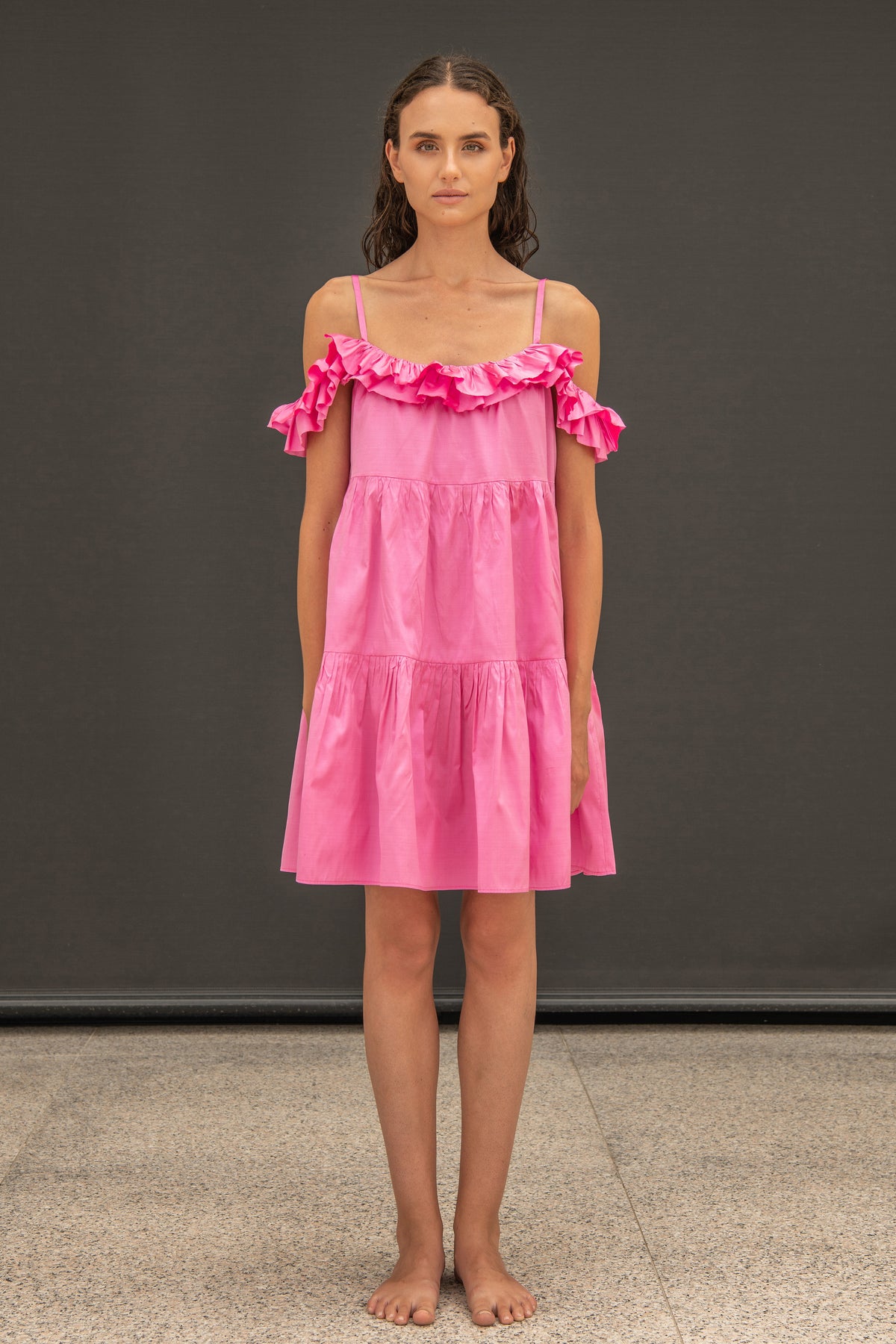 Charlotte Tiered Mini Dress